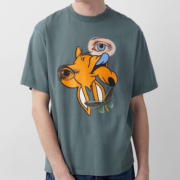 BNWT SS22 UNDERCOVER ABSTRACT PRINT TSHIRT 1 - Picture 1 of 10